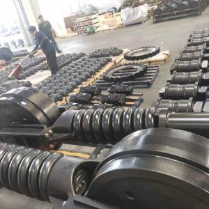 履带底盘四轮一带